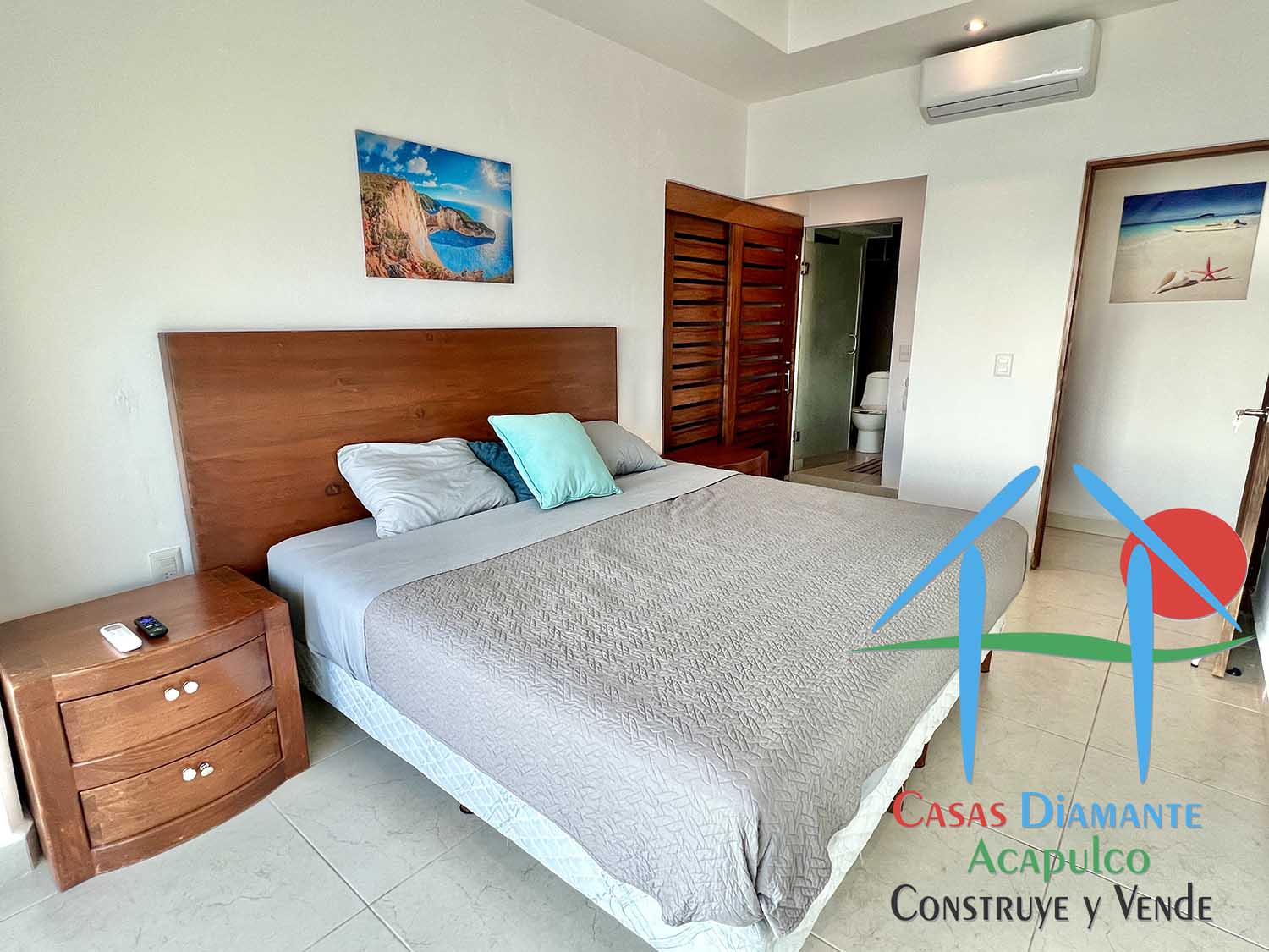 Acapulco Marqués 1103 - Recámara principal 2